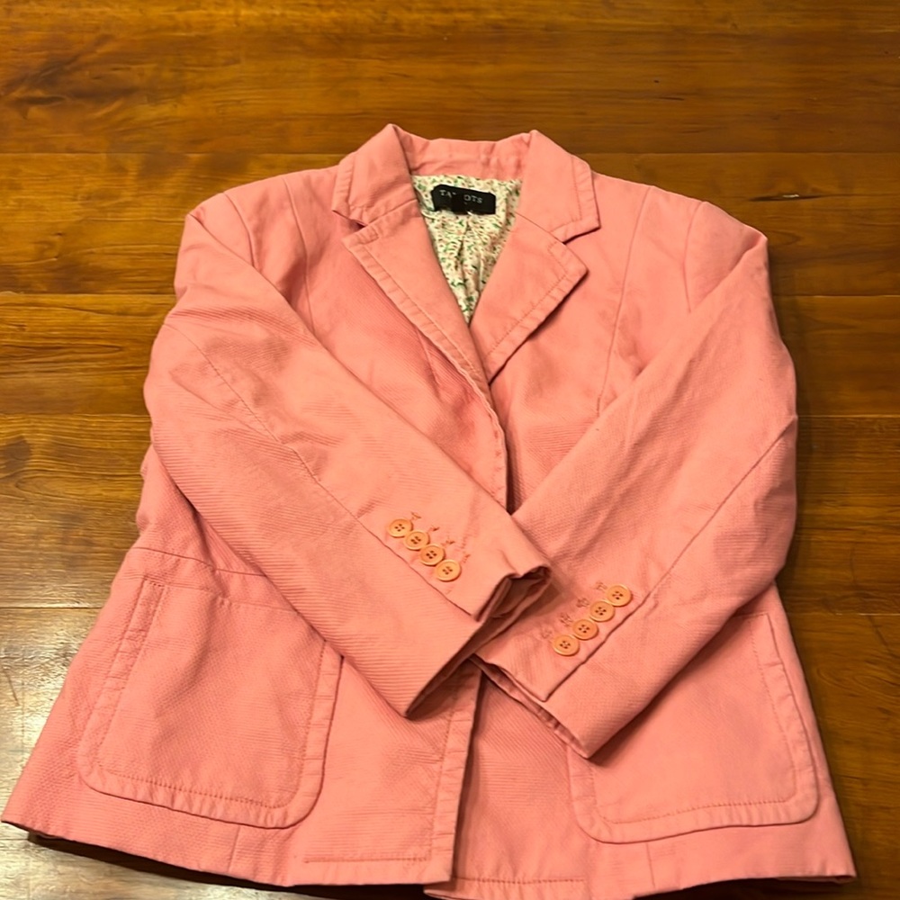 Talbots Rose colored jacket/blazer